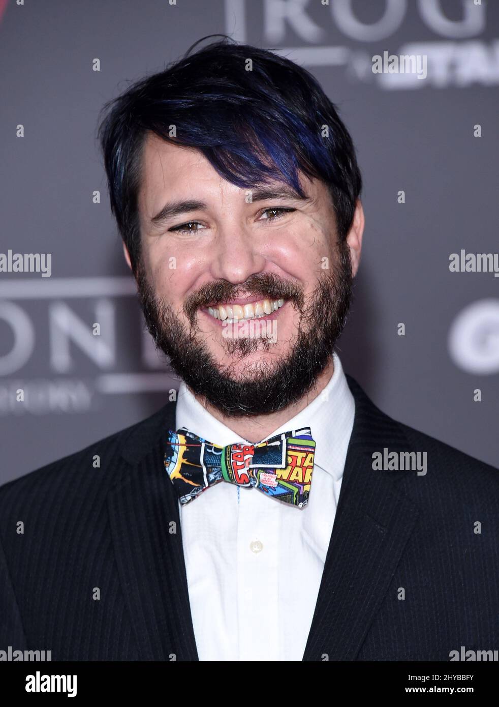 Wil Wheaton arriving at Lucasfilm's 'Rogue One: A Star Wars Story' world premiere held at the Pantages Theatre in Los Angeles, USA. Stock Photo