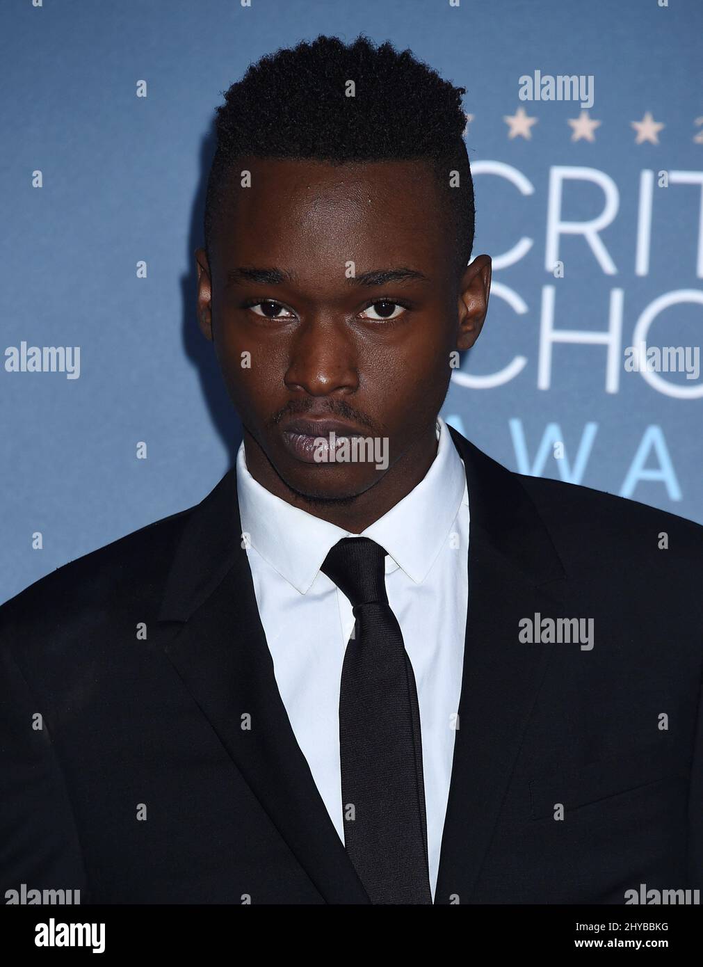 Ashton Sanders attends the 22nd Annual Critics' Choice Awards held at