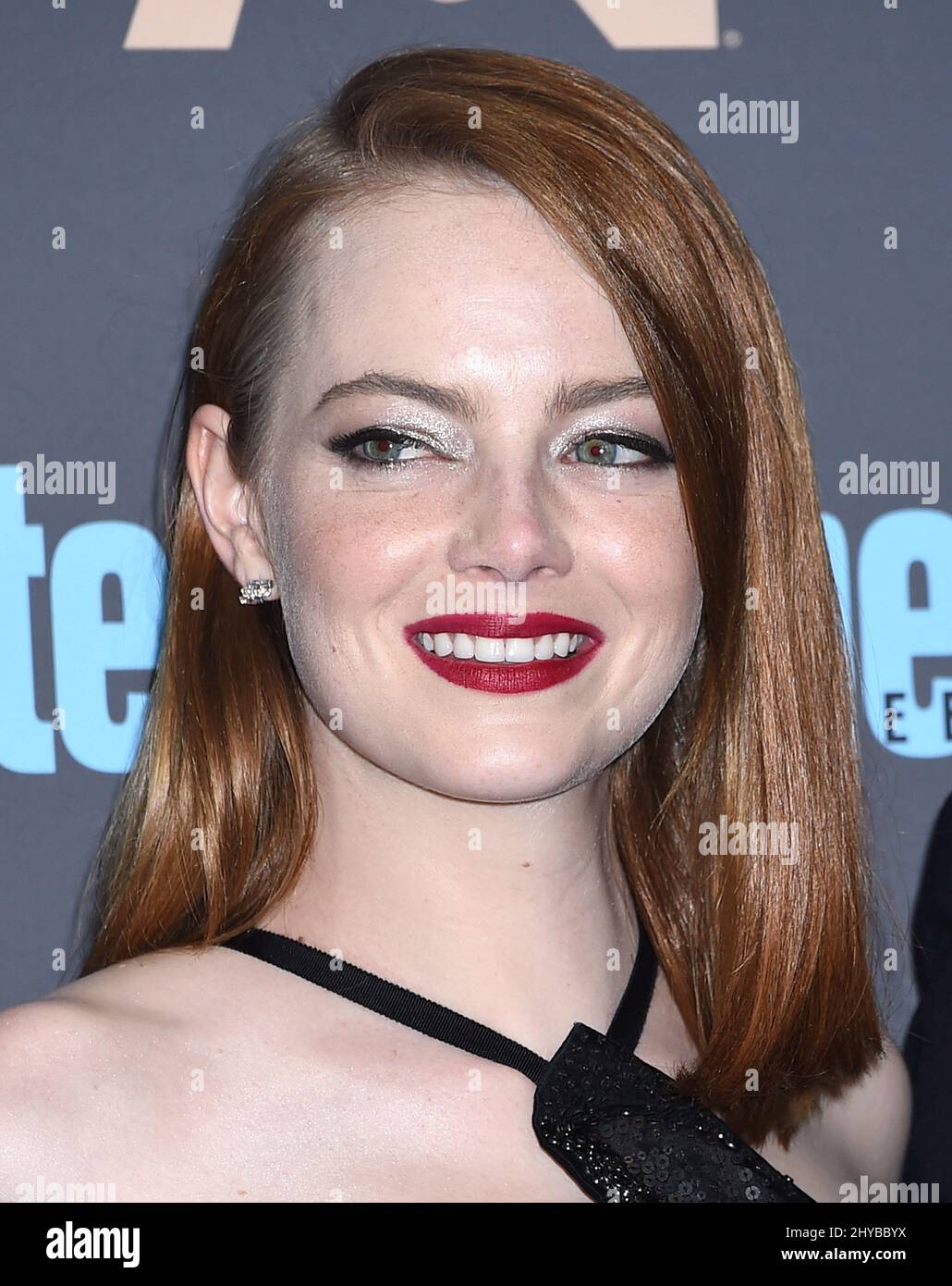 Emma Stone at the 22nd Annual Critics' Choice Awards held at Barker
