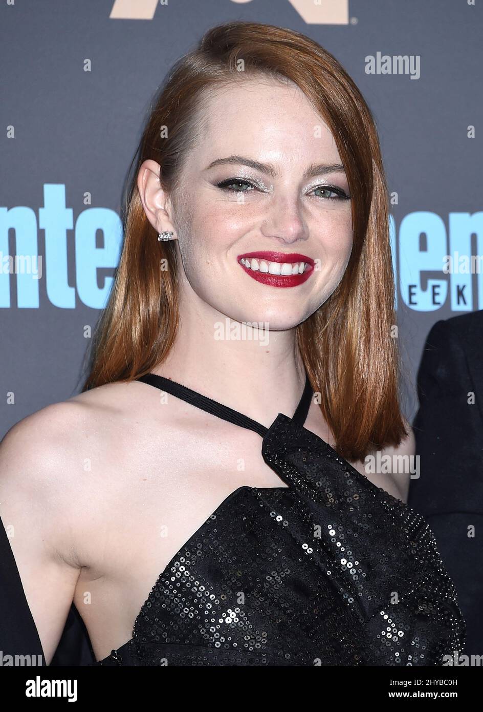 Emma Stone at the 22nd Annual Critics' Choice Awards held at Barker