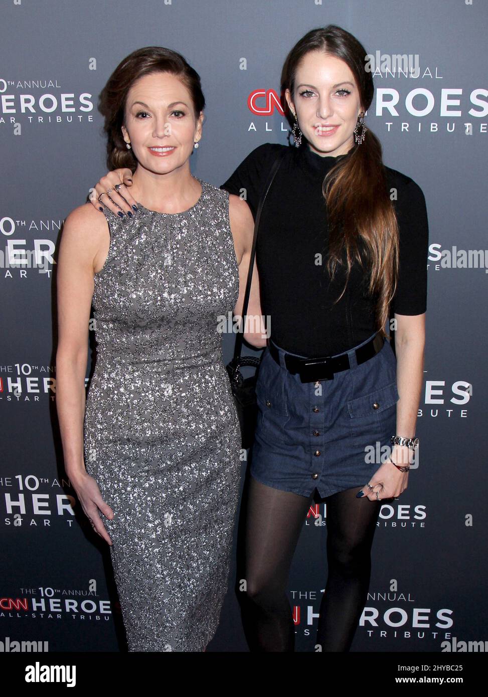 Diane Lane & daughter Eleanor Lambert attends the 10th annual CNN