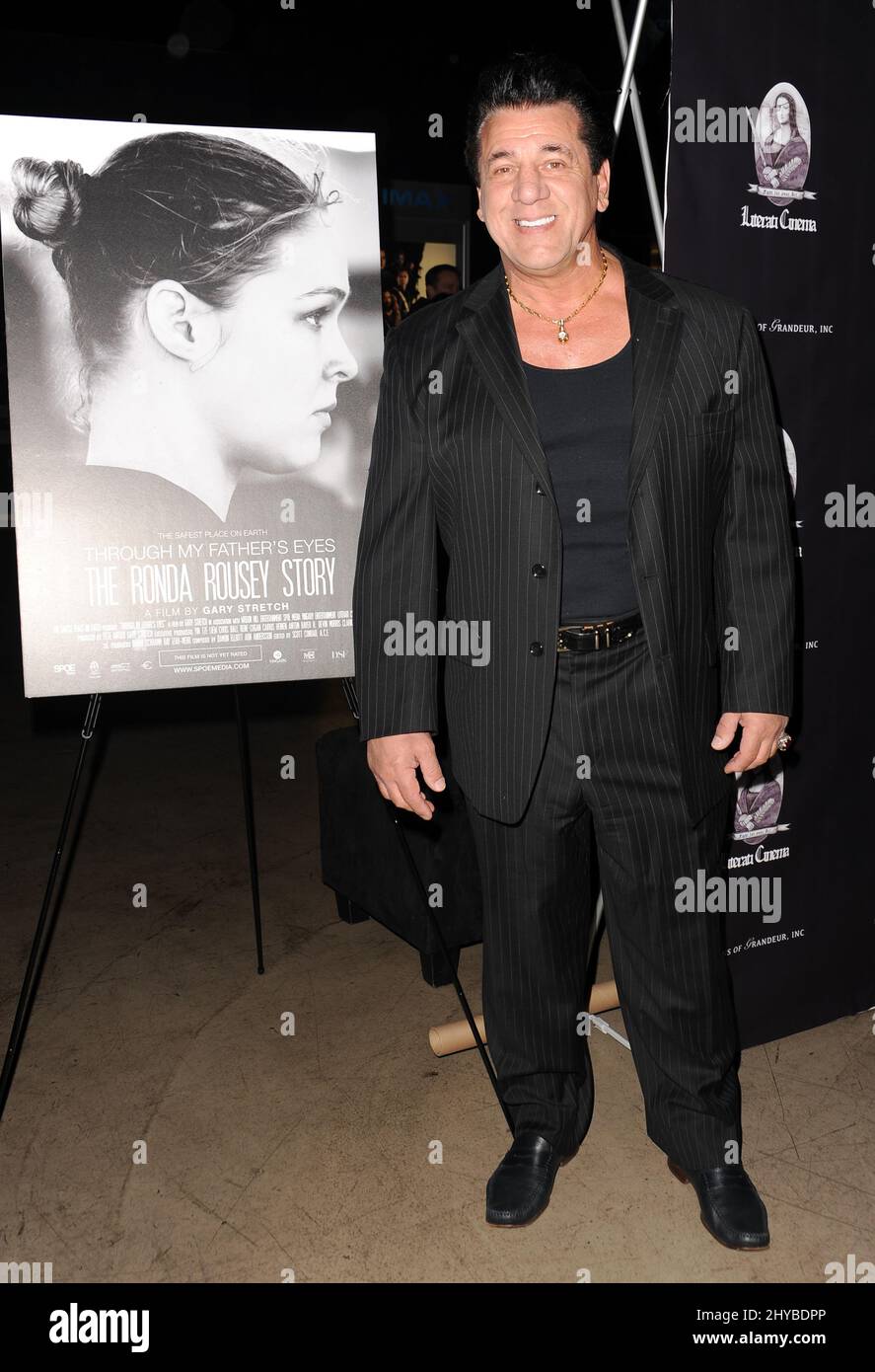 Chuck zito attending screening fathers eyes hires stock photography and images Alamy