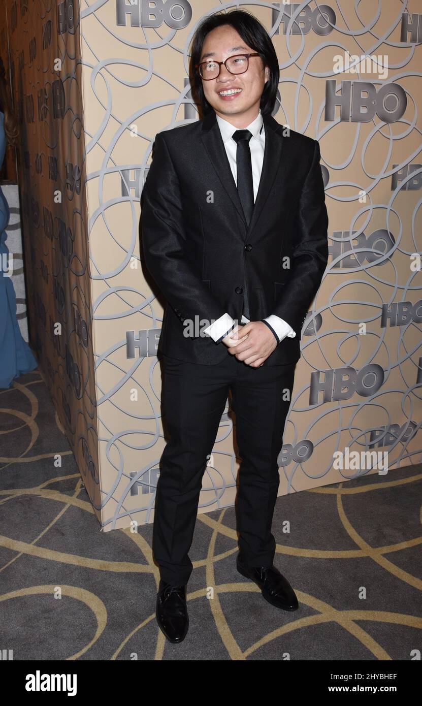 Jimmy O. Yang attending HBO'S Golden Globes after party held at Circa 55 Restaurant Stock Photo