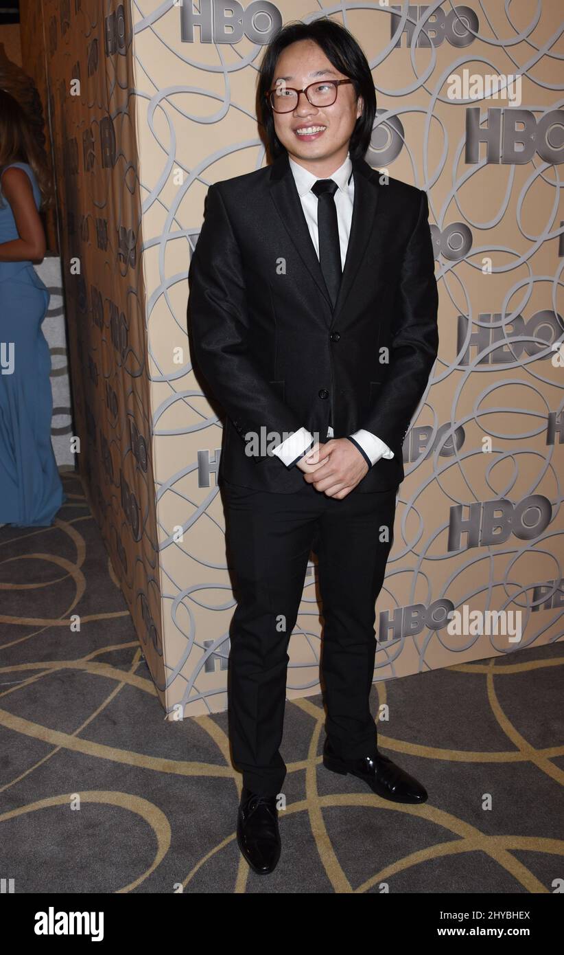 Jimmy O. Yang attending HBO'S Golden Globes after party held at Circa 55 Restaurant Stock Photo
