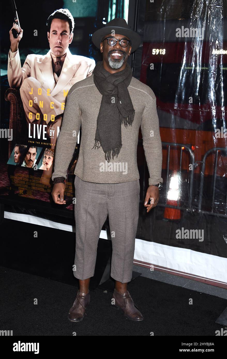Isaiah Washington attending the world premiere of ‘Live By Night’ in