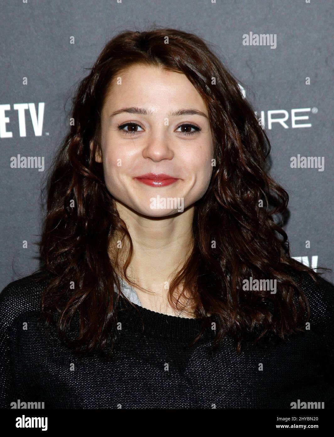 Kathryn Prescott attends the 'To The Bone' premiere at Sundance Film Festival 2017 held at the Eccles Theatre Stock Photo