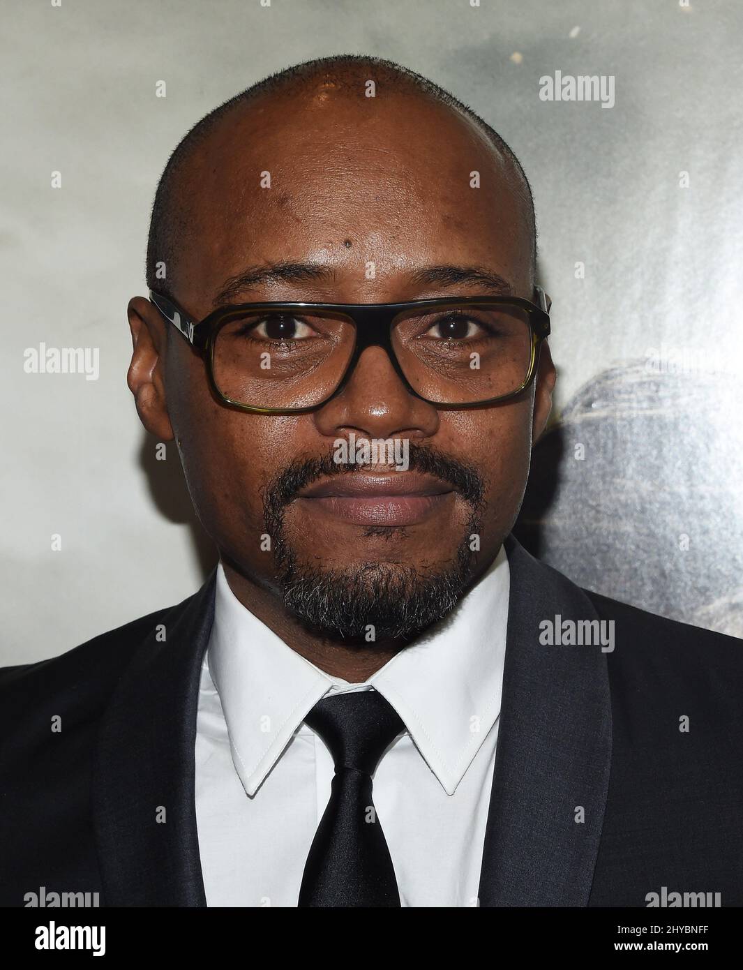 Fraser james arriving at the resident evil hires stock photography and