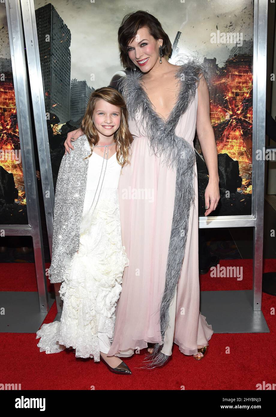 EUR: Milla Jovovich 'Resident Evil: The Final Chapter' Red Carpet