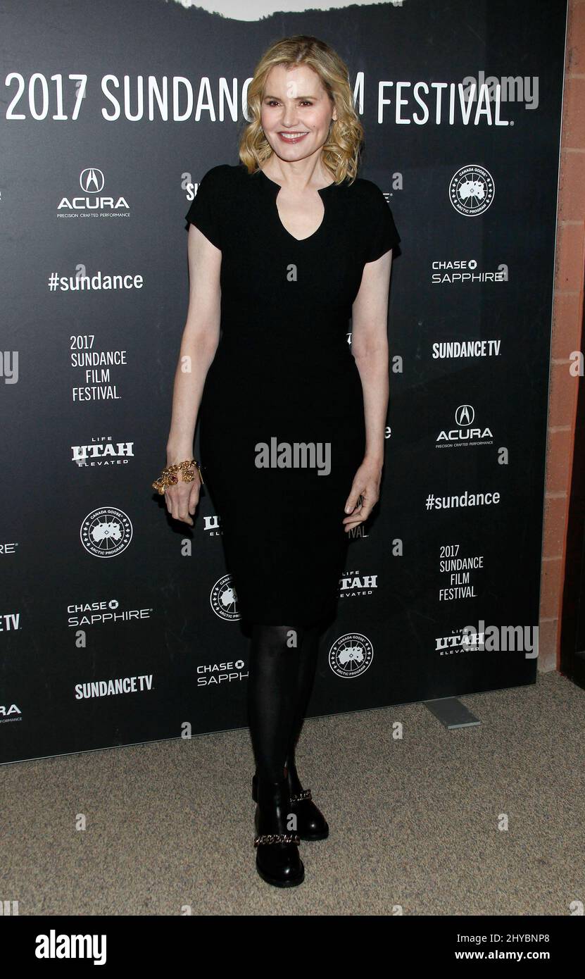 Geena Davis attending the 'Marjorie Prime' Premiere at Eccles Center Theatre during the Sundance Film Festival in Park City, Utah, USA Stock Photo