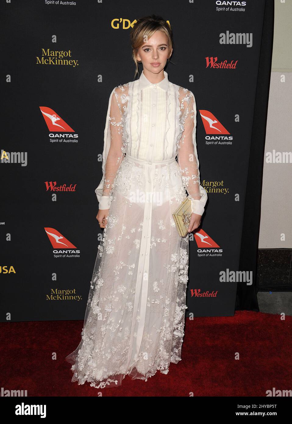 Natasha Bassett attends the 2017 G'Day USA Los Angeles Gala Held at