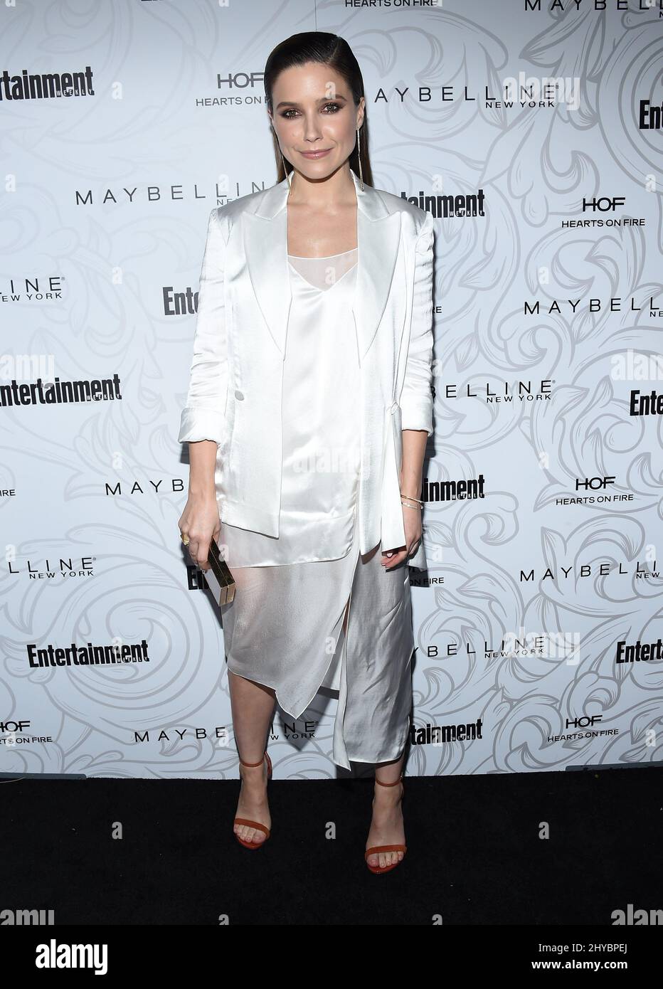 Sophia Bush arriving to the Entertainment Weekly's Official Pre-SAG