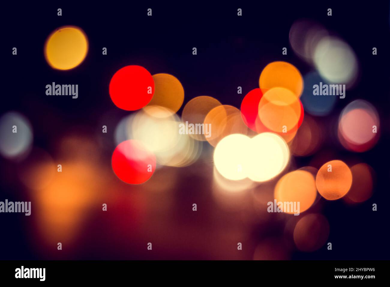 Bokeh of colorful light background Stock Photo - Alamy
