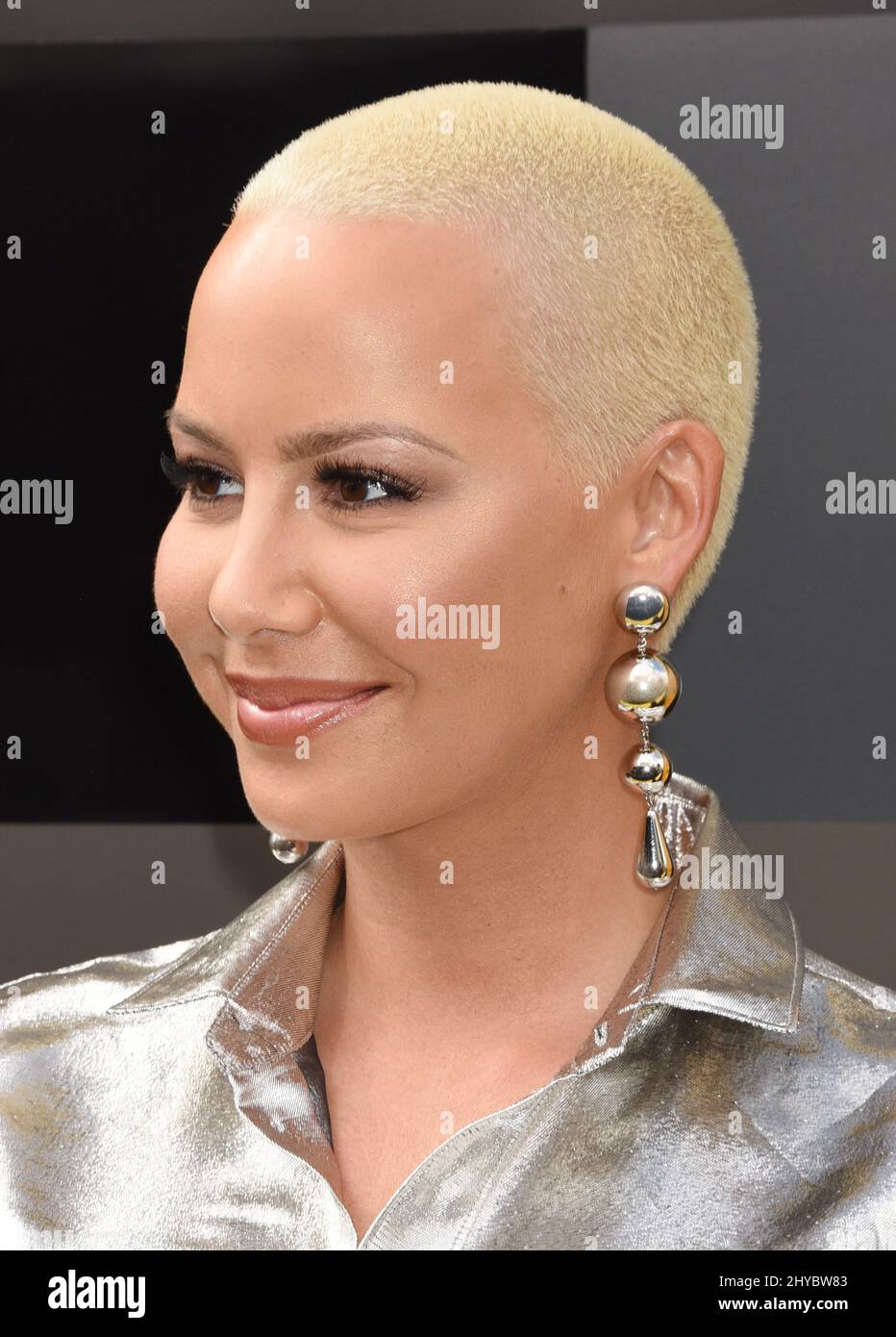Amber Rose attending the The Lego Batman Movie in Los Angeles Stock Photo Alamy
