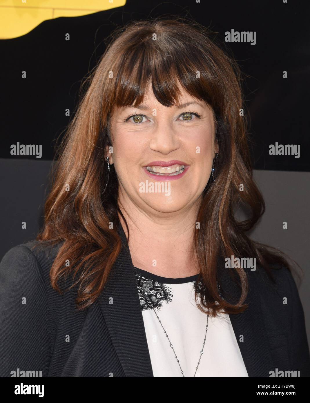 Jill Wilfert attending the The Lego Batman Movie in Los Angeles Stock