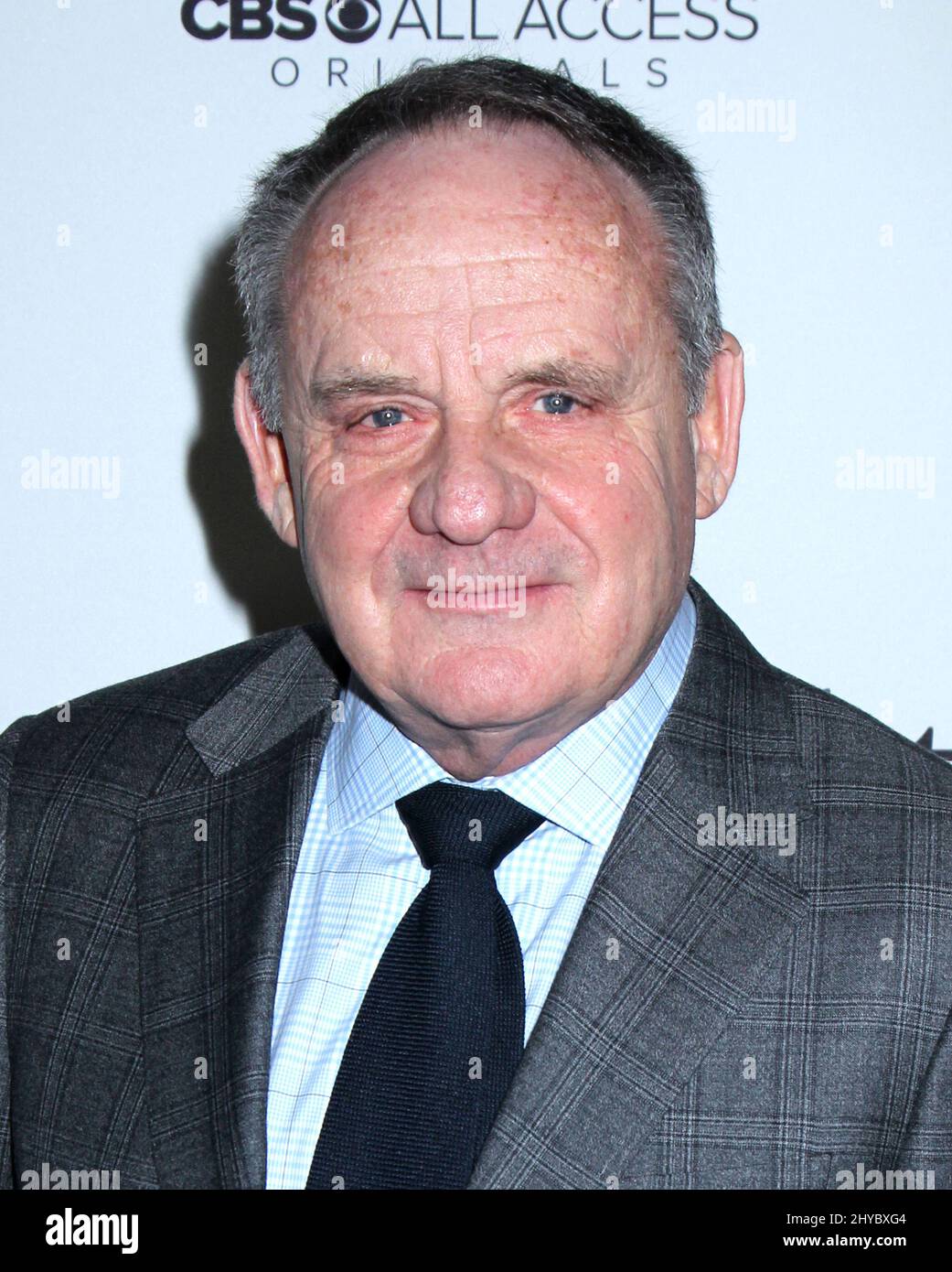 Paul Guilfoyle arriving for 'The Good Fight' World Premiere held at Jazz at Lincoln Center, New York on February 8, 2017 Stock Photo