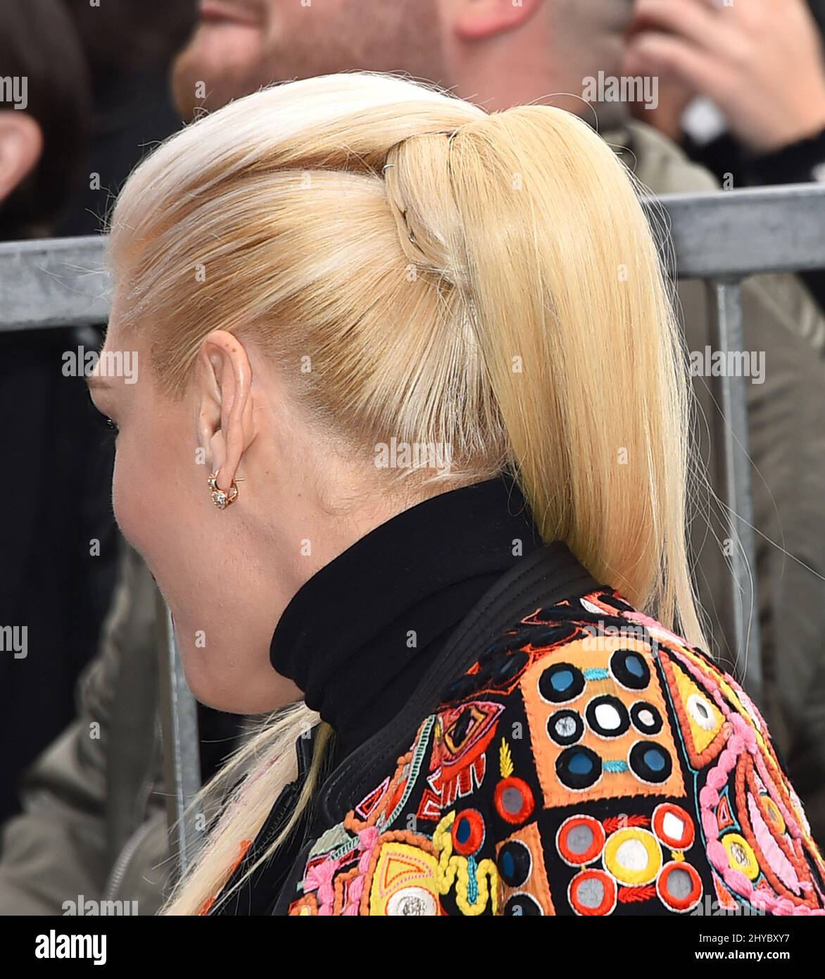 February 10, 2016 Hollywood, CA Gwen Stefani Adam Levine's Hollywood Walk of Fame Star Ceremony held in front of the Hollywood's Musicians Institute Stock Photo