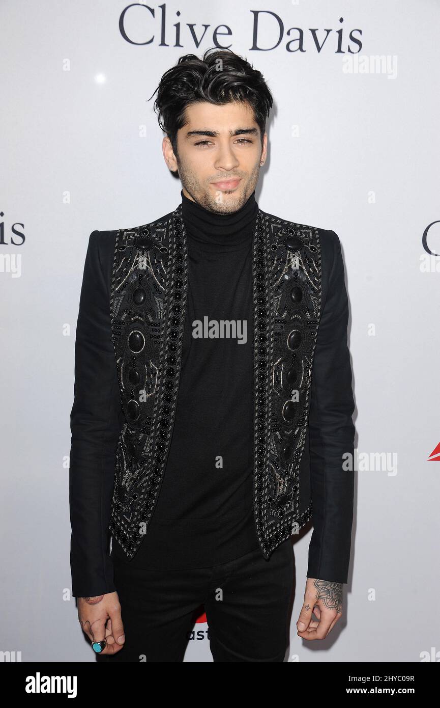Zayn Malik Attends The 2017 Pre Grammy Gala And Salute To Industry Icons Presented By Clive 