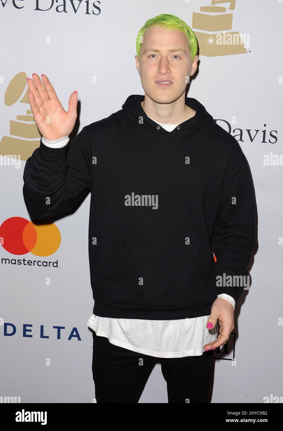 Mike Posner attends the 2017 Pre-GRAMMY Gala and Salute To Industry ...