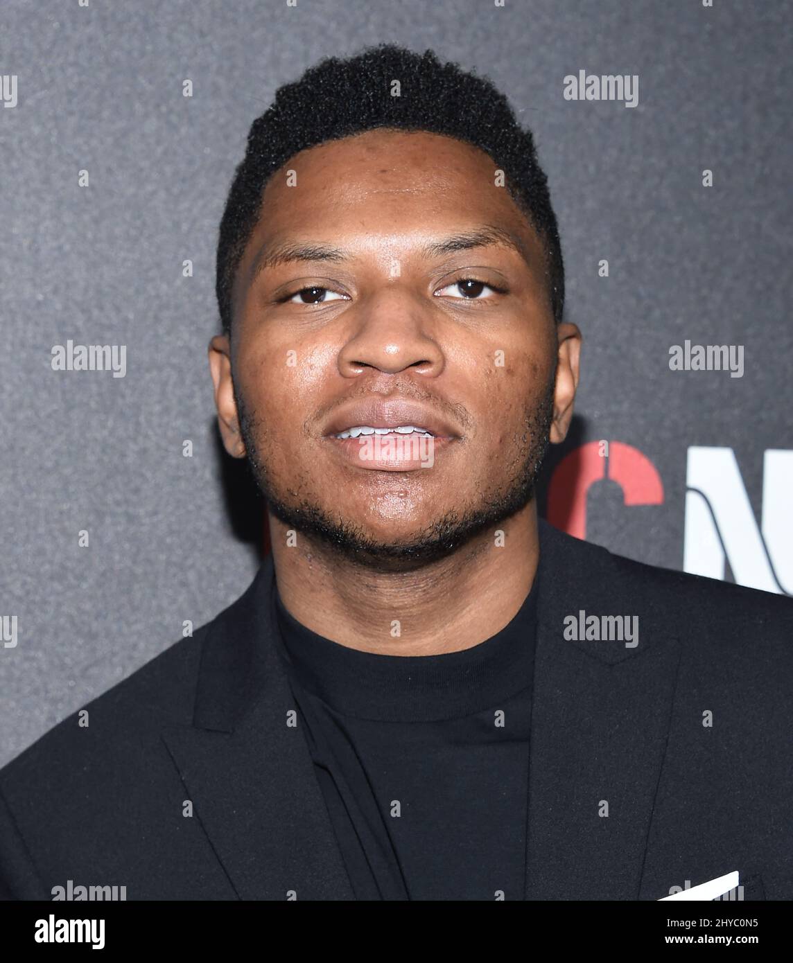 Gallant attending the Roc Nation Hosts Pre-Grammy Brunch in Los Angeles Stock Photo