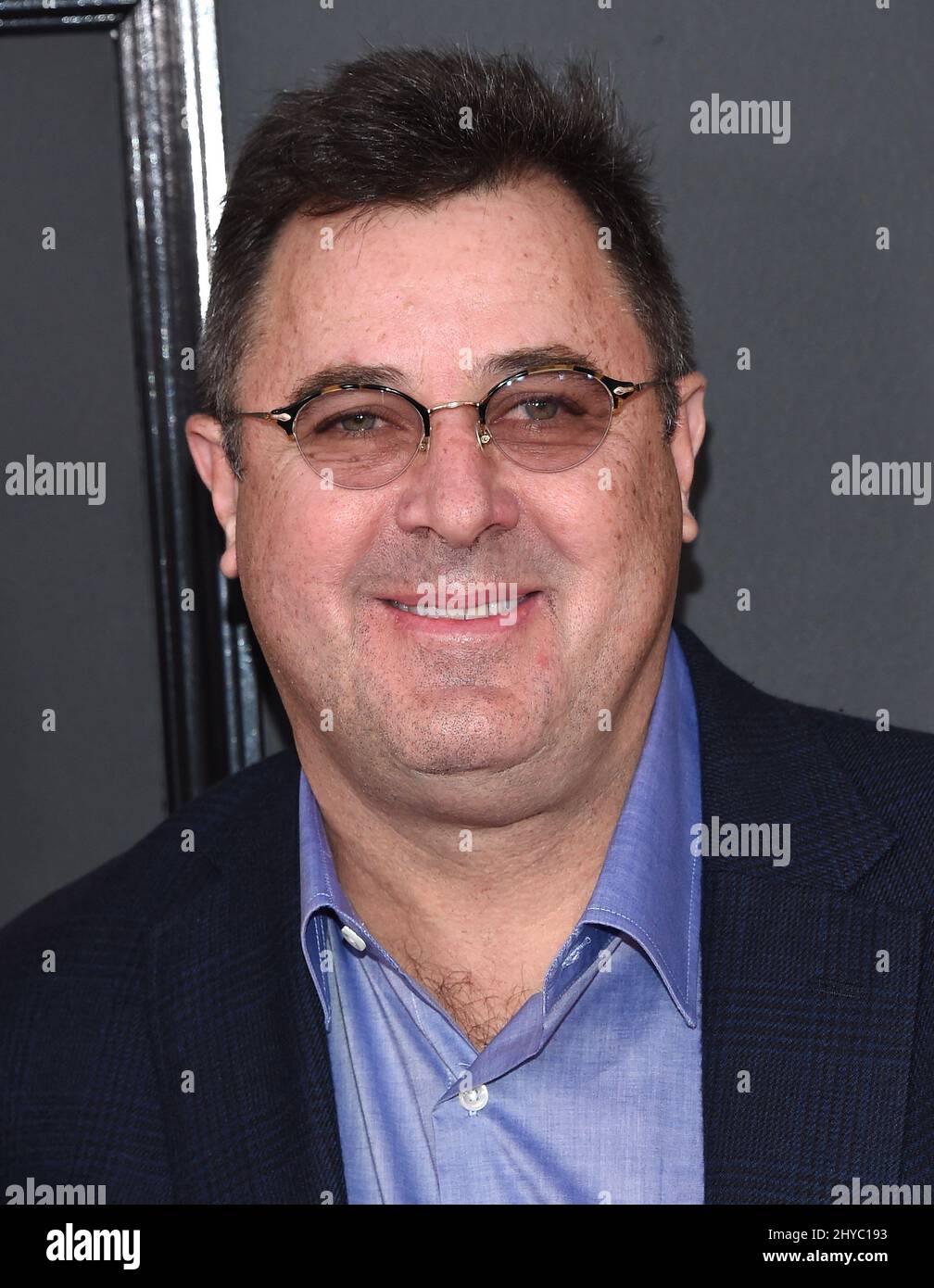 Vince Gill attending the 59th Annual Grammy Awards in Los Angeles Stock