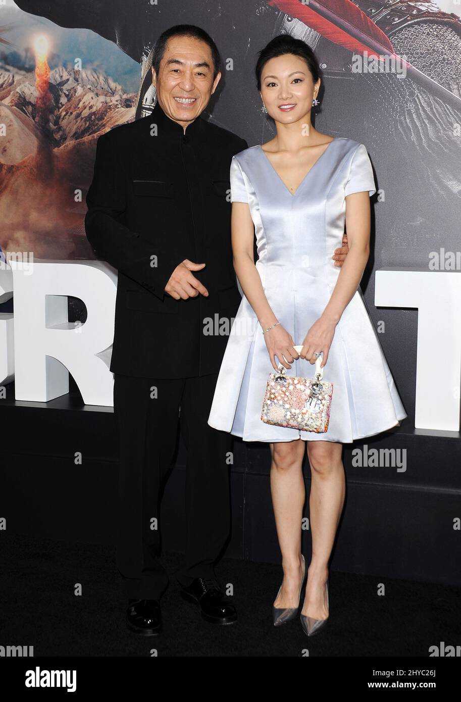 Zhang Yimou attends The Great Wall - Los Angeles Premiere held at TCL