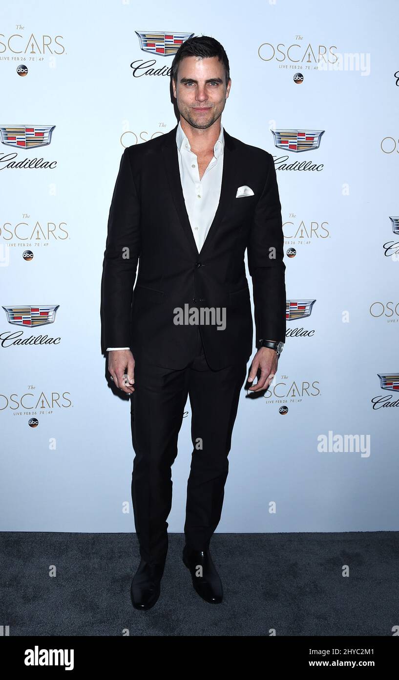 Colin Egglesfield attending the Cadillac Hosts Annual Oscar Week Soiree to celebrate 89th Academy Awards at the Chateau Marmont in Los Angeles, USA Stock Photo