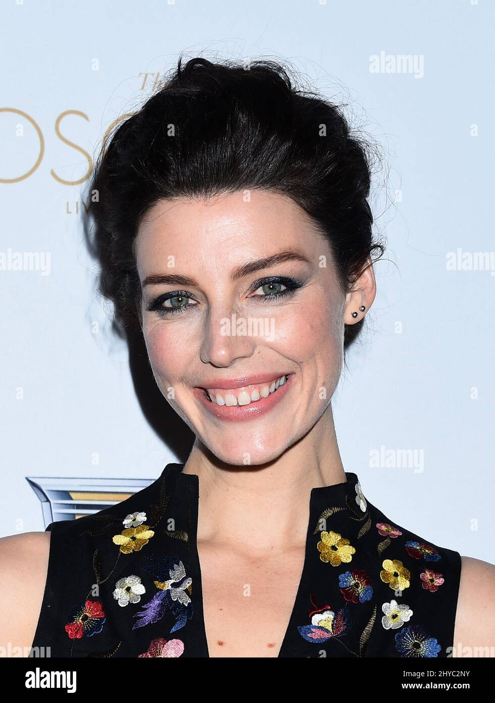 Jessica Pare attending the Cadillac Hosts Annual Oscar Week Soiree to celebrate 89th Academy Awards at the Chateau Marmont in Los Angeles, USA Stock Photo