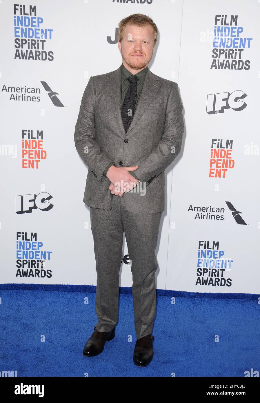 Jesse Plemons attending the 2017 Film Independent Spirit Awards - Arrivals held at Santa Monica Pier in Santa Monica, California Stock Photo