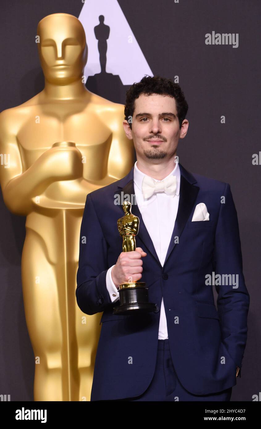 Damien Chazelle in the press room at the 89th Academy Awards held at