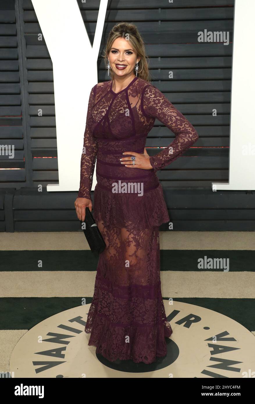 Carly Steel arriving at the Vanity Fair Oscar Party in Beverly Hills