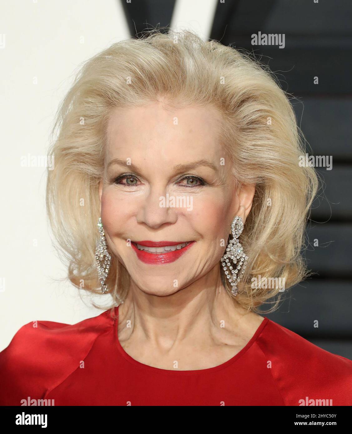 Lynn Wyatt Arriving At The Vanity Fair Oscar Party In Beverly Hills