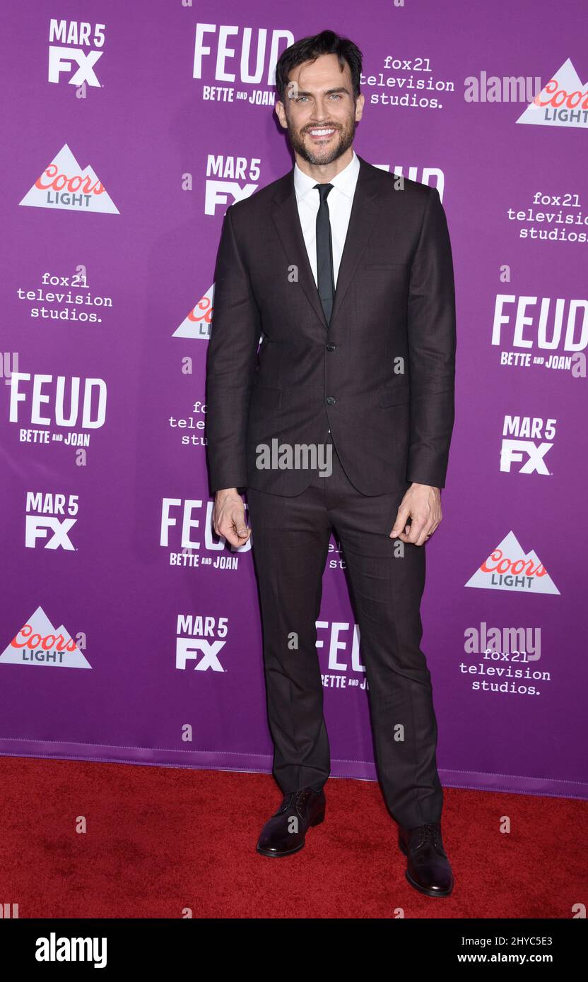 Cheyenne Jackson attends the "Feud Bette And Joan" Red Carpet Event