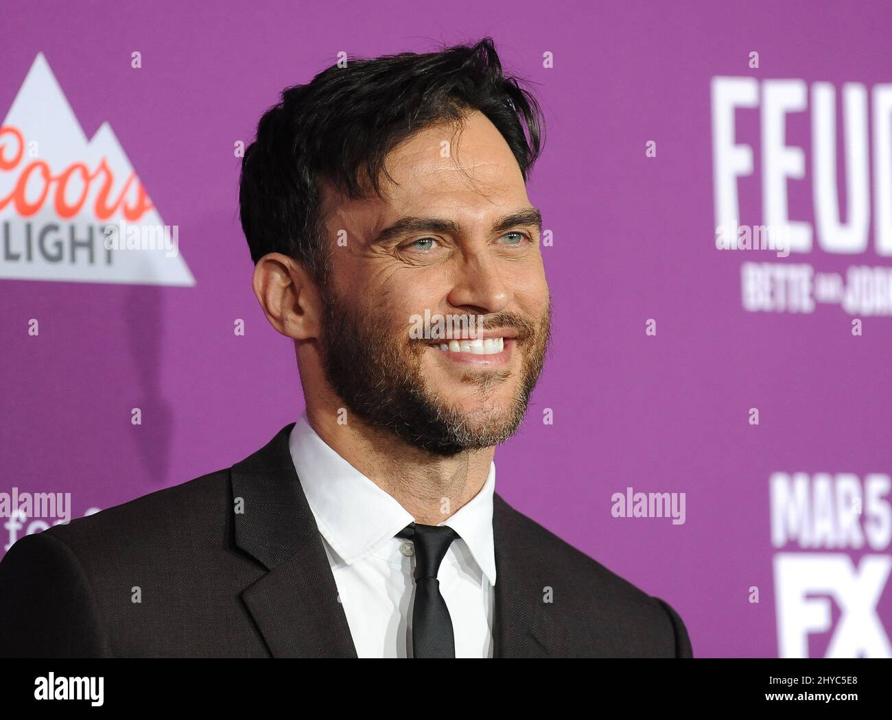 Cheyenne Jackson attends the "Feud Bette And Joan" Red Carpet Event