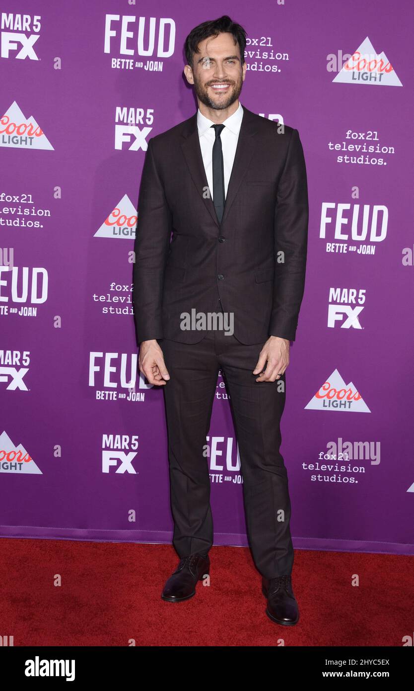 Cheyenne Jackson attends the "Feud Bette And Joan" Red Carpet Event
