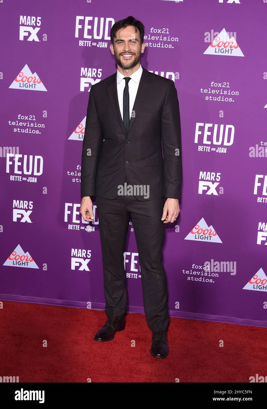 Cheyenne Jackson attends the "Feud Bette And Joan" Red Carpet Event