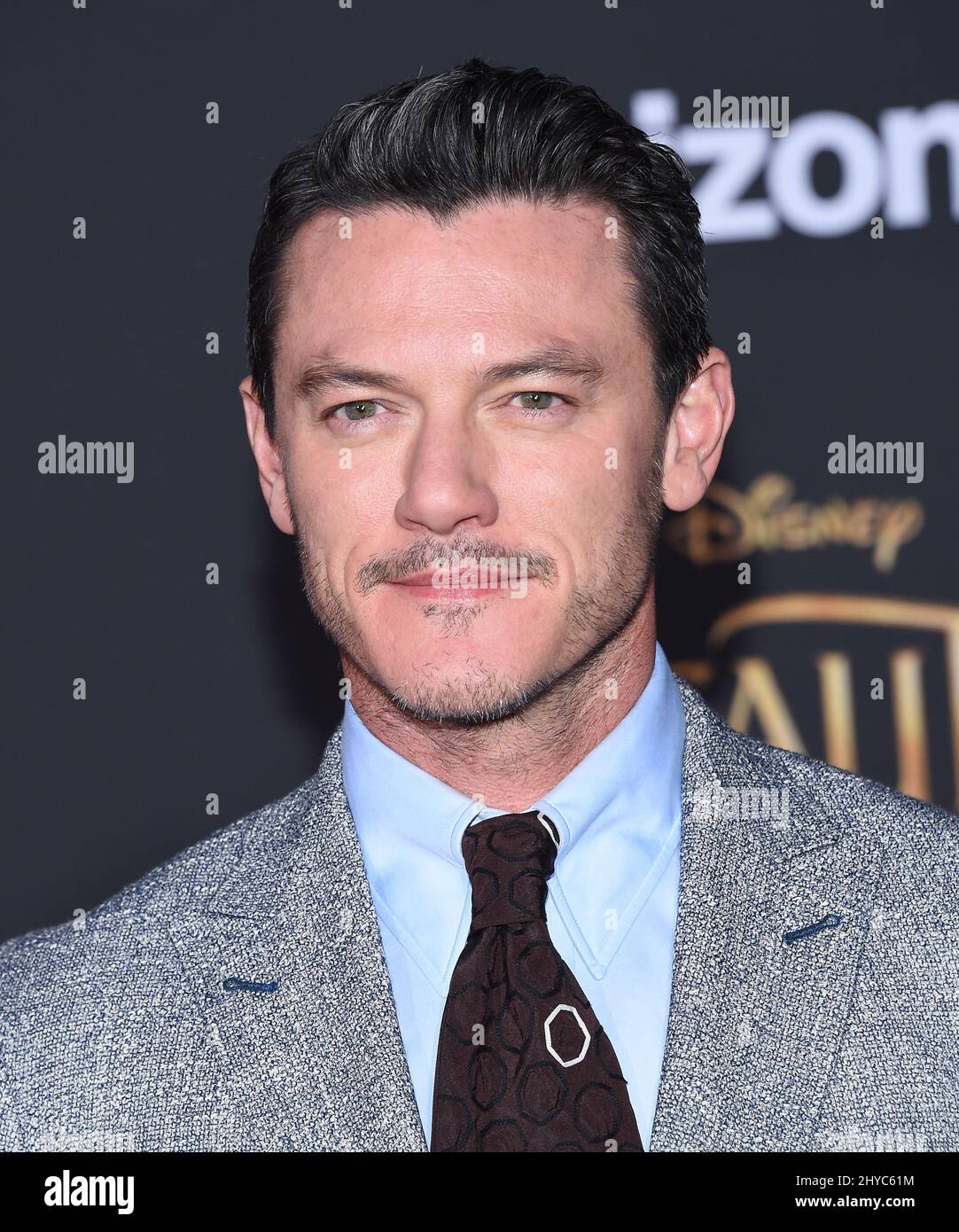 Luke Evans attending the World Premiere of Beauty and the Beast in Los