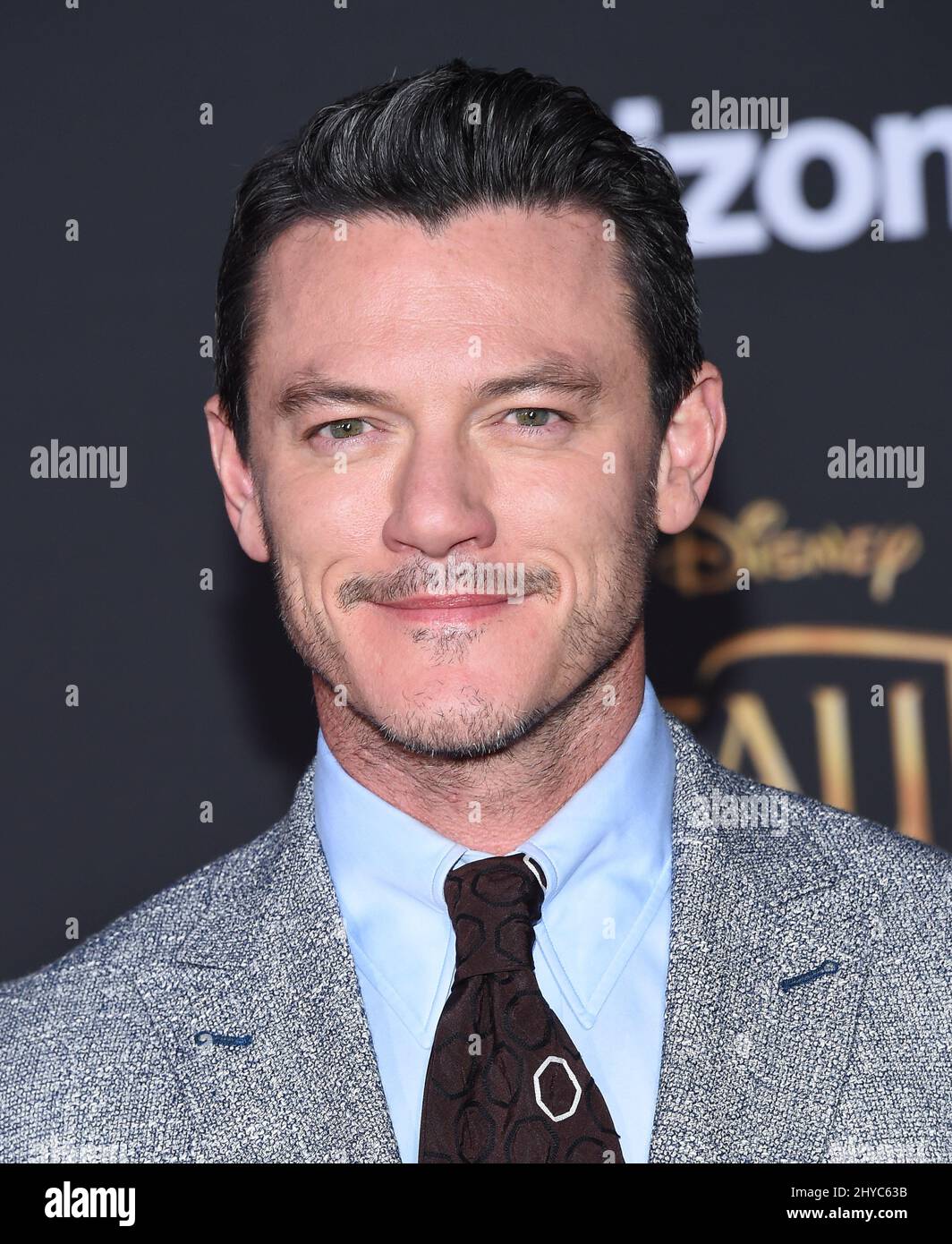 Luke Evans attending the World Premiere of Beauty and the Beast in Los