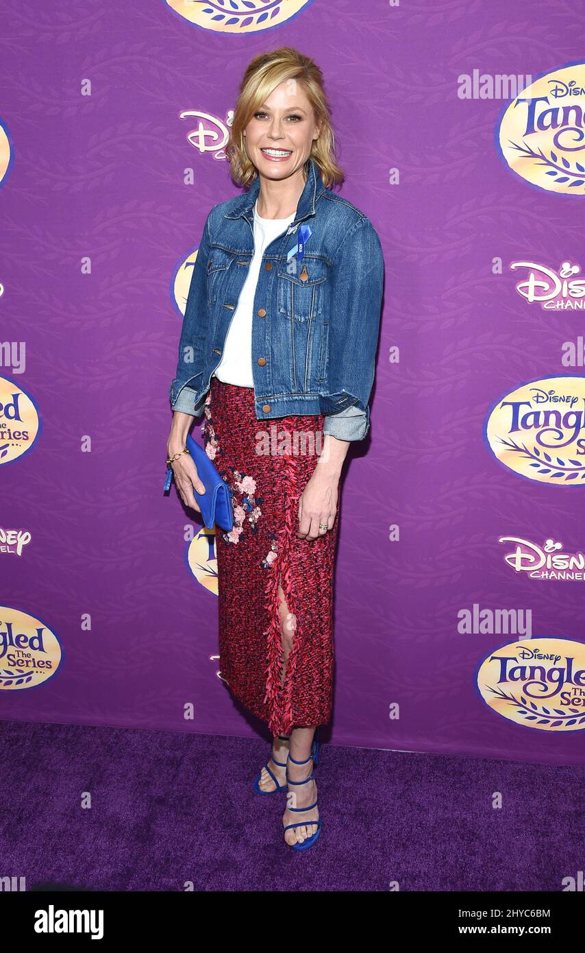 Julie Bowen attends Disney's 'Tangles Before Ever After' VIP screening event held at The Paley Center for Media Stock Photo