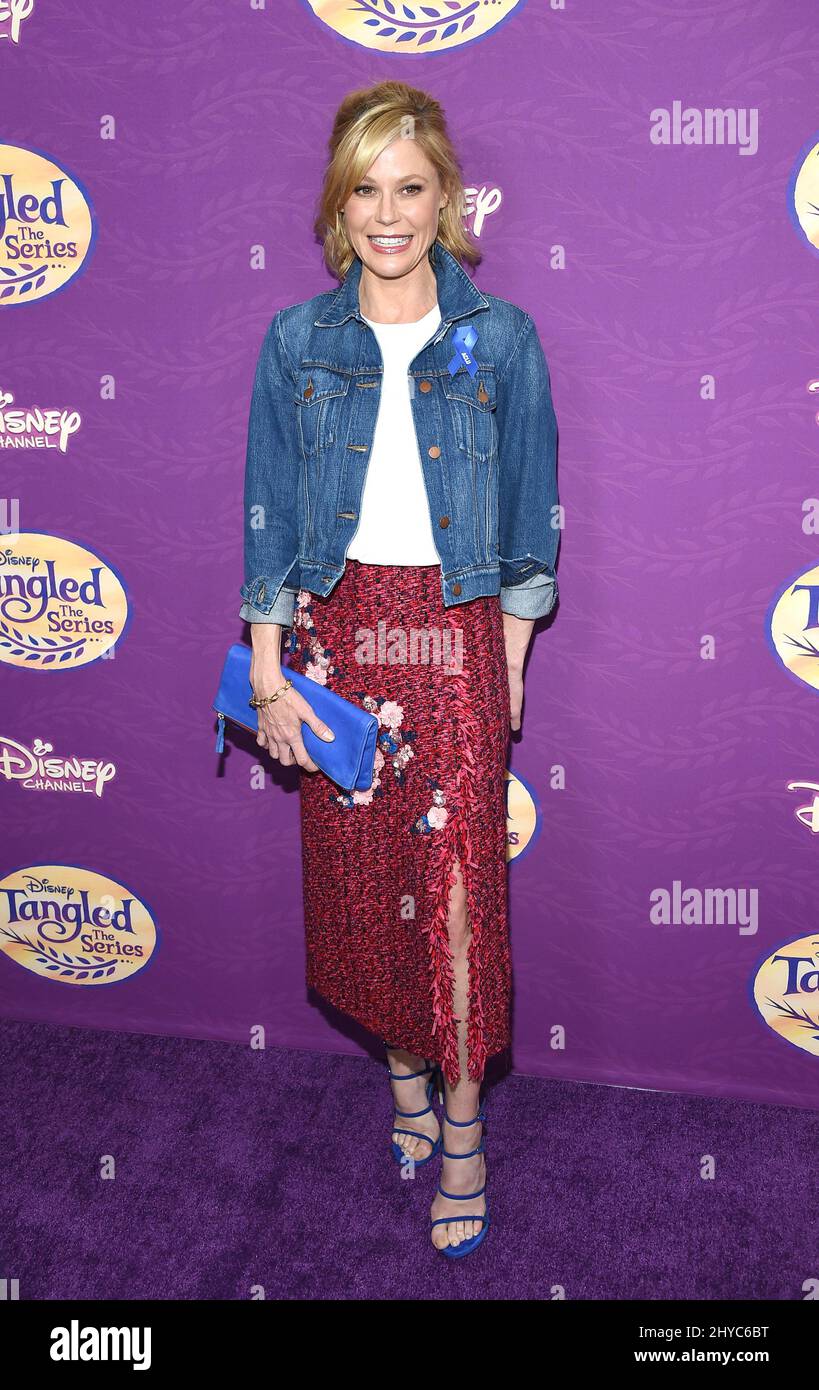 Julie Bowen attends Disney's 'Tangles Before Ever After' VIP screening event held at The Paley Center for Media Stock Photo