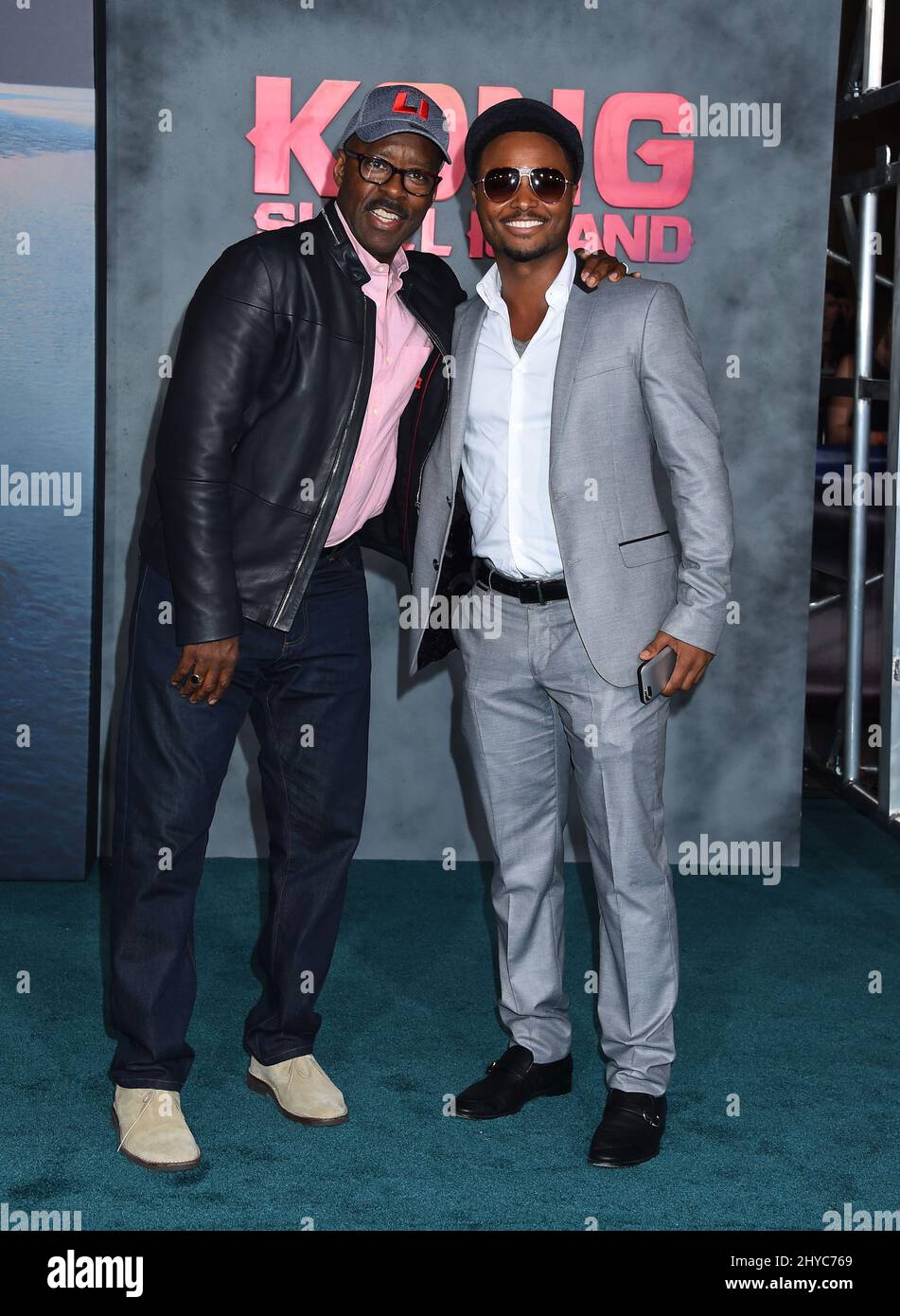 Courtney B. Vance attending Warner bros. Pictures and Legendary
