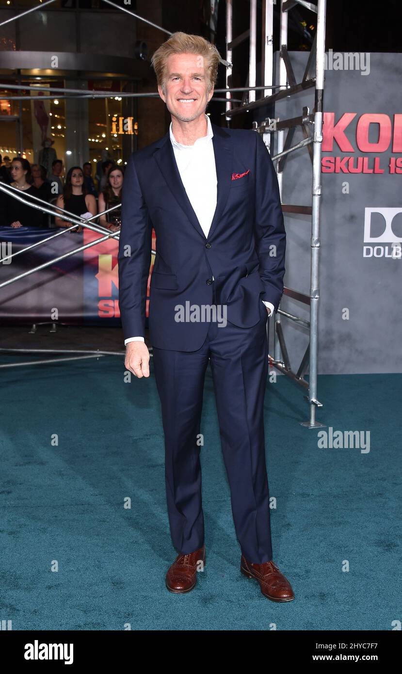 Matthew Modine attending Warner bros. Pictures and Legendary Pictures