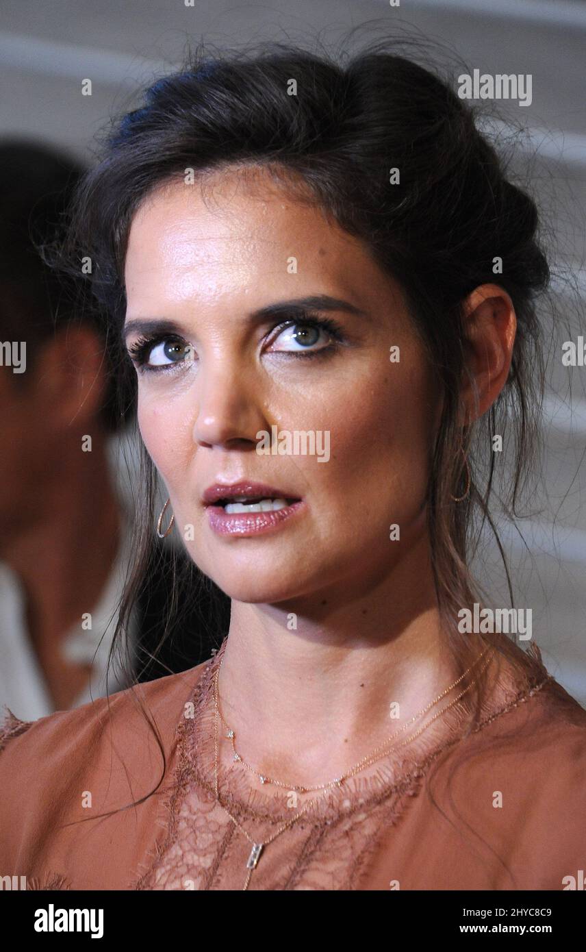 Katie Holmes attending a screening of The Kennedys - After Camelot in Los Angeles Stock Photo