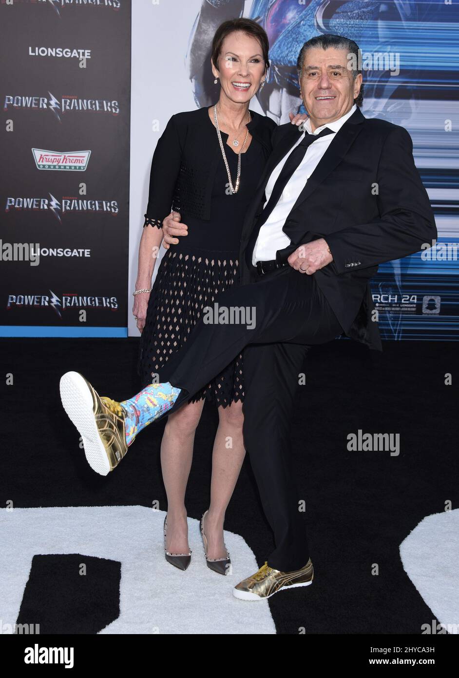 Haim Saban and Cheryl Saban attending the 'Saban's Power Rangers' World