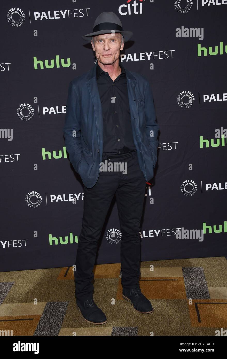 Ed Harris arriving for Westworld at the 34th Annual PaleyFest in Los Angeles, 25th March 2017 Stock Photo
