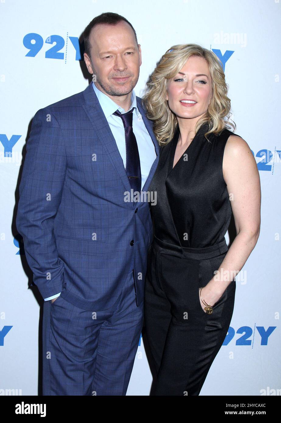 Donnie Wahlberg & Amy Carlson attending the 150th Episode celebration of Blue  Bloods, held at the 92nd Street Y, in New York Stock Photo - Alamy