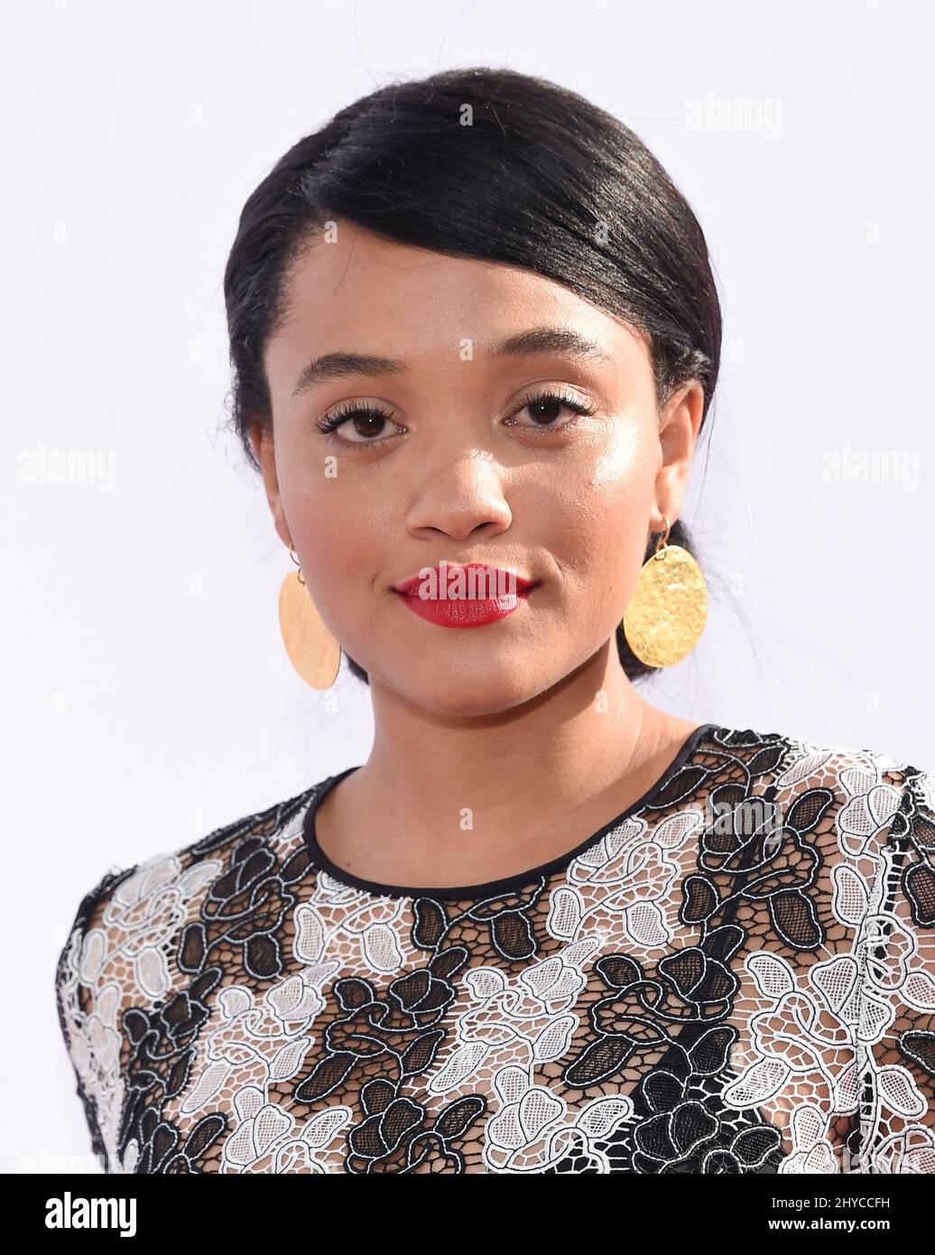 Kiersey Clemons arriving at the Daily Front Row presents 3rd Annual Fashion LA Awards Stock Photo