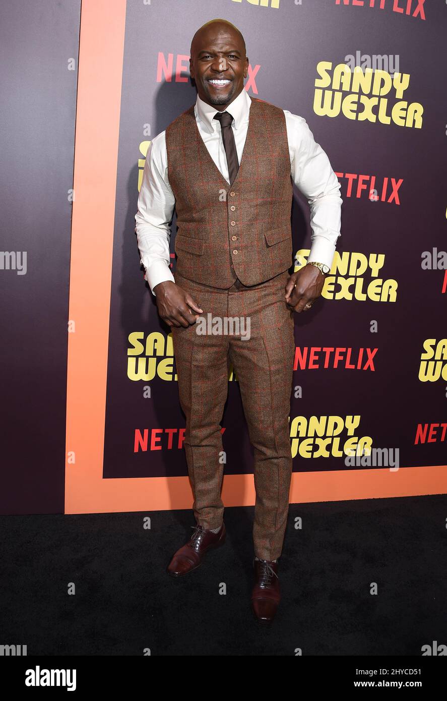 Terry Crews arriving to Netflix's 'Sandy Wexler' Los Angeles Premiere held at the Cinerama Dome Stock Photo