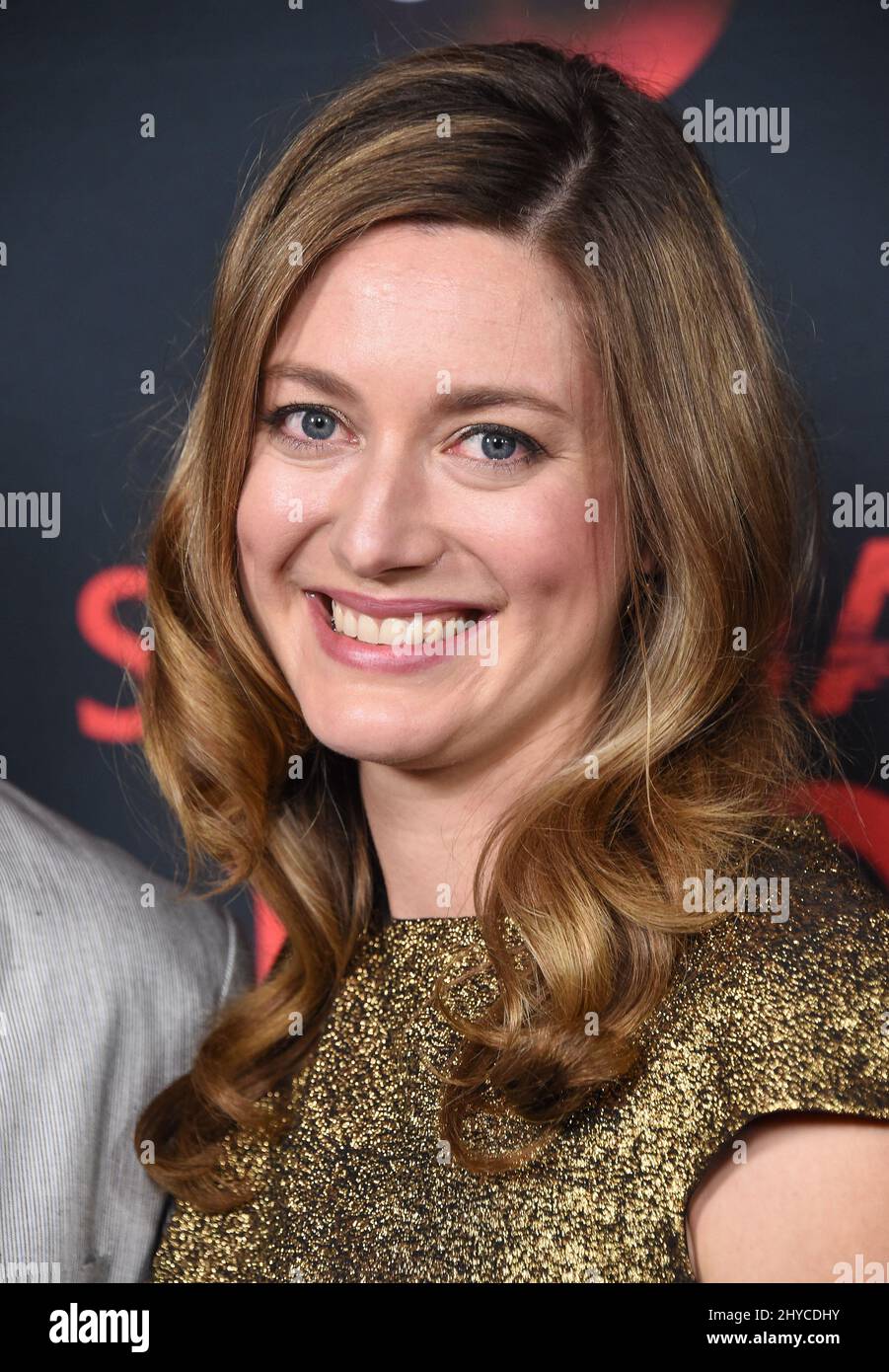 Zoe Perry the 100th Episode celebration of Scandal, in Los Angeles, California Stock Photo