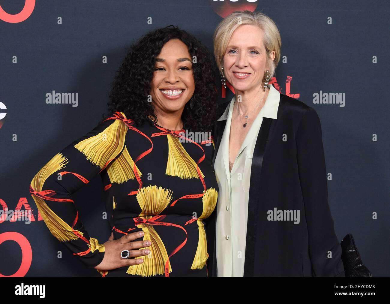 Shonda Rhimes And Betsy Beers The 100th Episode Celebration Of Scandal ...