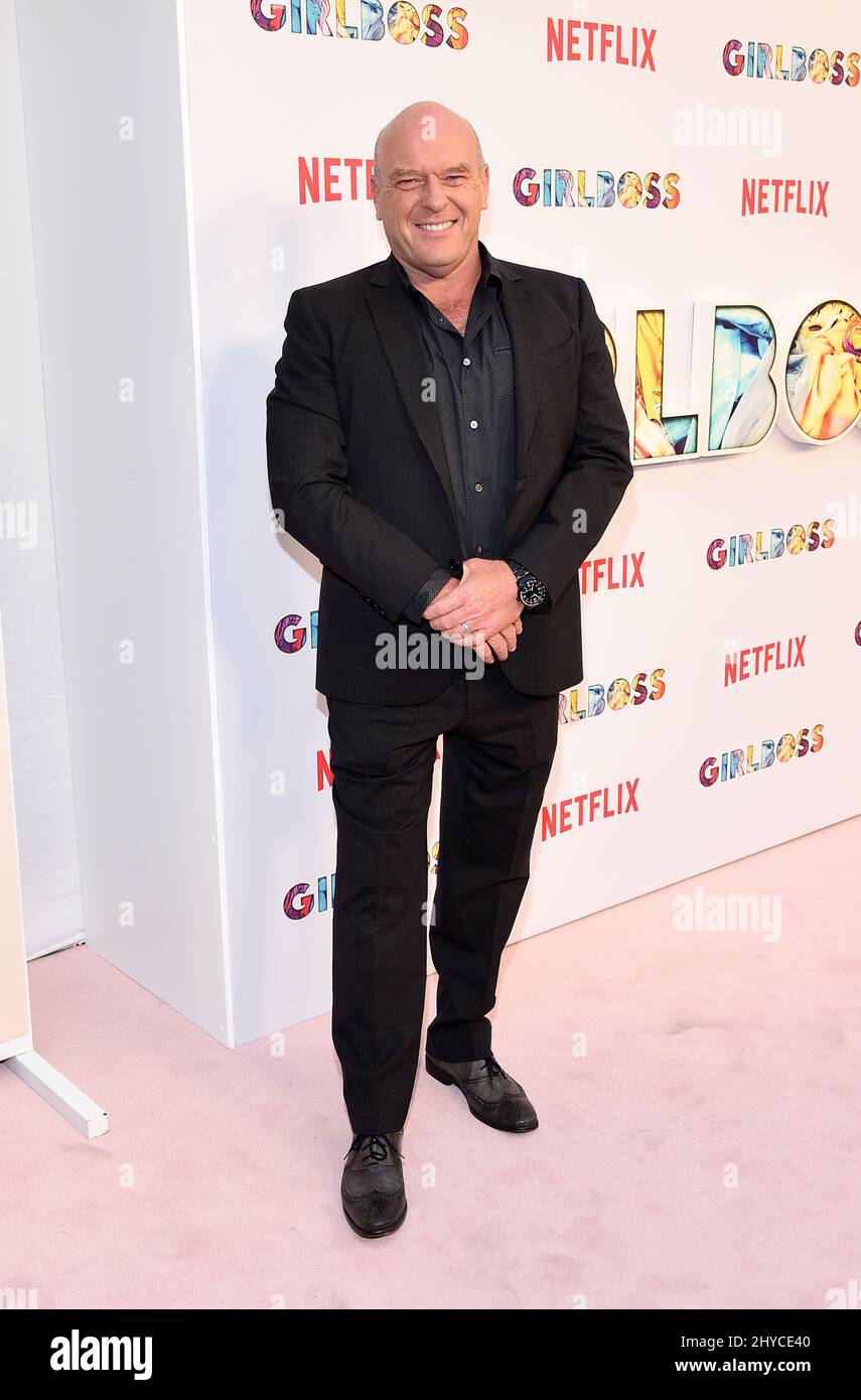 Dean Norris attending the 'Girlboss' Los Angeles premiere held at the ArcLight Cinemas Hollywood Stock Photo